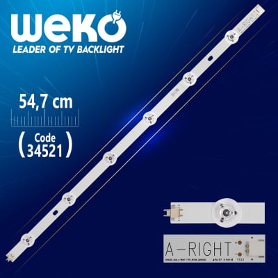 Led Backlight 490DLED_SLIM_A-RIGHT-TYPE  34521