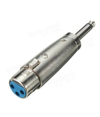 ADAPTER CANON FEMALE TO 6.3MM MONO JACK