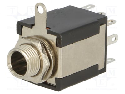 JC-210 6.3mm Stereo socket Panel
