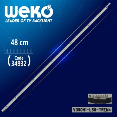 Οπίσθιος φωτισμός LED V390HJ1-LS6-TREM4 34932