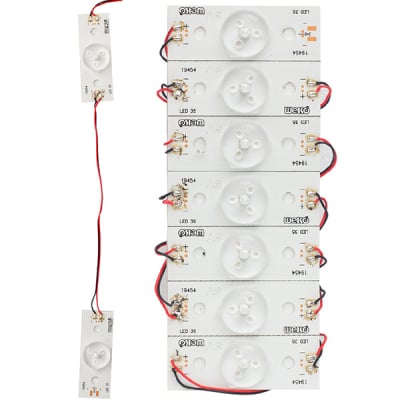 Φωτιστικό LED 1W 3V σετ - 7 τεμάχια 19454
