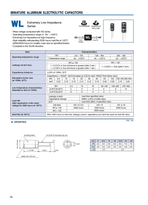 1000UF/35V 105\'C WL