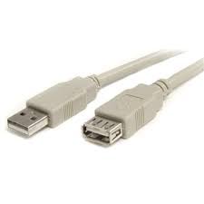 CABLE USB MALE USB FEMALE 1.5m