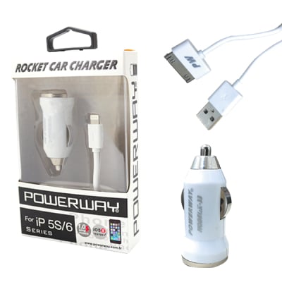 Adapter car 5V 1A X-33 iPhone 4