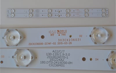 LED Backlight HL-3M236A28 ZDCX236D06 set-2 LED971