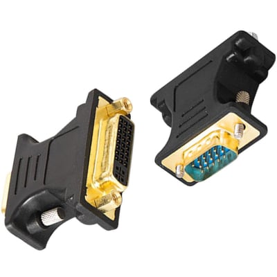ADAPTER DVI-A 24p Female- VGA 15p male