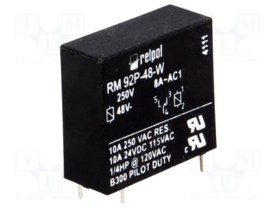 RELAY RM92-P-48W