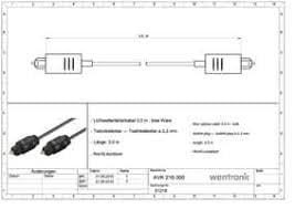 Οπτικό καλώδιο 10m AVK 216-1000 10.0m 2.2mm