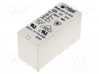 ΡΕΛΕ RM85-2011-35-1012 12V 16A 8p