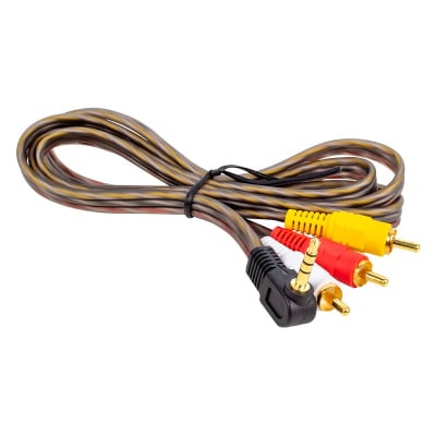 CABLE 3RCA to 3.5str.jack 4P 1.2m