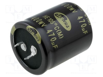 470UF/400V 105°C