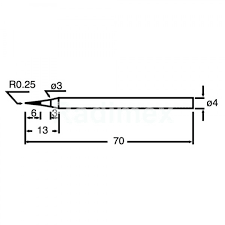 Κεφαλή ισορροπίας IN CH PKS120-6B 6mm/85mm