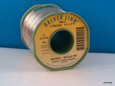 Soldering Wire 1KG 0.5mm FSW32 FG 3.5% Lead free