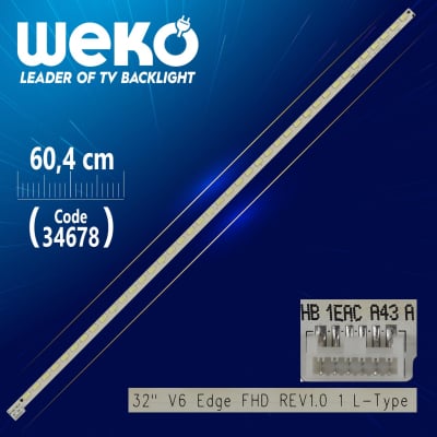 Led Backlight 32 V6 EDGE FHD REV1.0 1 L 34678