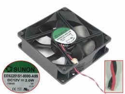 ΑΝΕΜΙΣΤΗΡΑΣ 92x92x25 EE92251S1-000U-A99 12V
