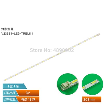 LED Backlight V236B1-LE2 -Trem11  eled36