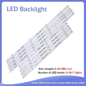 Led Backlight 49 inch LG V16 ART3 FHD set8