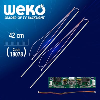 Led backlight 350mm UNİVERSAL led60 +Driver
