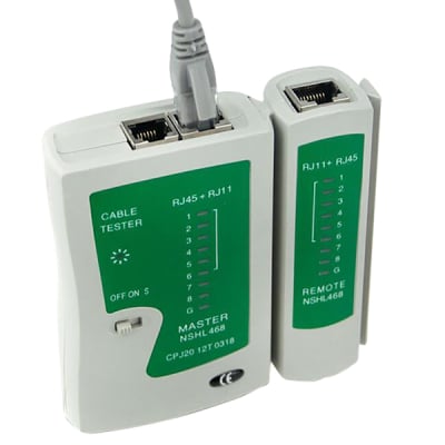 LAN TESTER Тестер за кабели NSHL-468 PM-2335  RJ45