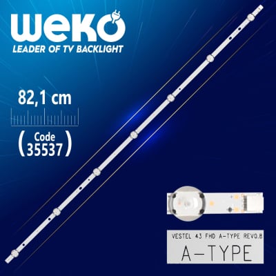 Led Backlight VESTEL 43 FHD A-TYPE 35537