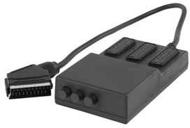 SCART-3xSCART θηλυκό προσαρμογέα