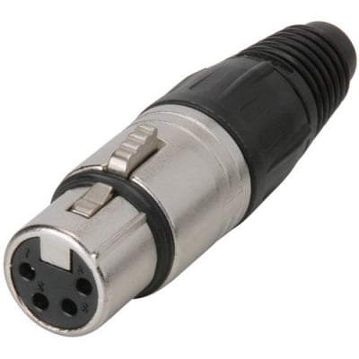 XLR-4F 4pins CANON Female