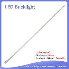 LED Backlight 42Inch 7030PKG 64EA tape glue