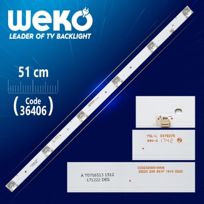 Led Backlight CC02320D510V06 32E20 36406