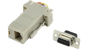 ADAPTER RS232-9F/RJ45F