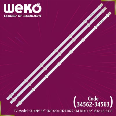 Οπίσθιος φωτισμός LED AGF78202101 32 ιντσών ROW2.1 σετ50021