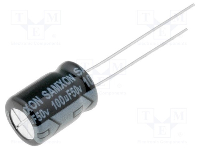 Ηλεκτρικός πυκνωτής 100MF 50V 105°C Χαμηλή ESR
