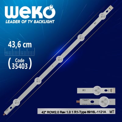 Led Backlight 42\" ROW2.0 6916L-1121A R1