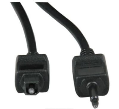 ΚΑΛΩΔΙΟ-621 ΟΠΤΙΚΟ ΒΥΣΜΑ TOSLING-βύσμα 3,5 mm 1m 952