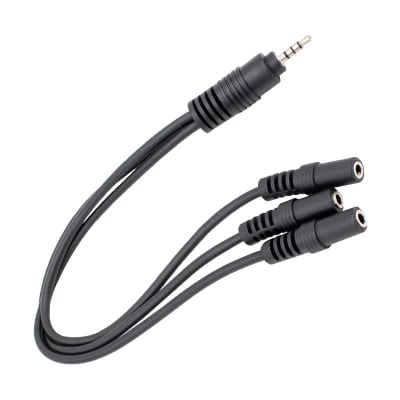 3.5 STR.Jack to 3 x 3.5 STR.Socket pm-4871