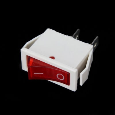 SWITCH KCD3 2P ON-OFF GREEN/RED
