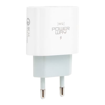 ΠΡΟΣΑΡΜΟΓΕΑΣ FAST RX12 ΤΥΠΟΥ-C QC3.0 5V 3A