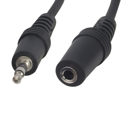 CABLE 3.5/3.5 stereo jack male-female 3m