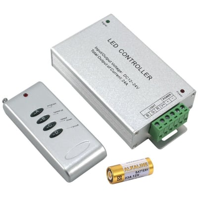 Τροφοδοσία 12V LED RGB control