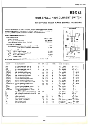 BSX12 TO-39 Χρυσή πλάκα