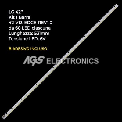 Led Backlight 42\'\' V13 TPV EDGE REV0.4 ELED1156