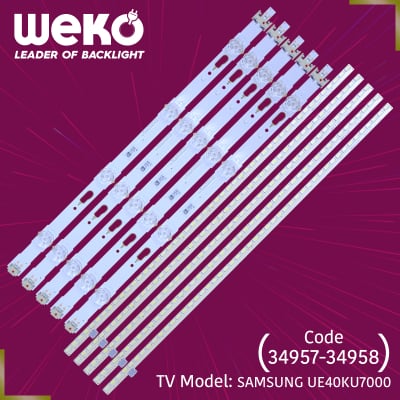 Led backlight V6DU-400DCA-DCB-R2 set-10 LED389-90