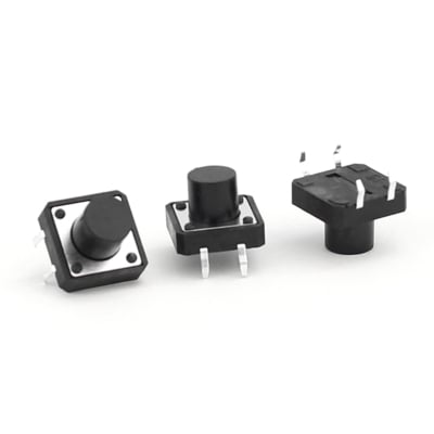 Tact Switch 4P 12x12 h9mm