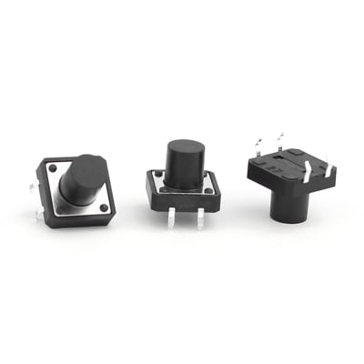 Tact Switch 4P 12x12 h10mm
