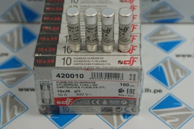 ΑΣΦΑΛΕΙΑ 6A 10x38mm Κεραμική