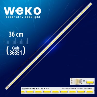 Led Backlight 2011CSR320_V6_40_7020 Left+Right 2pc