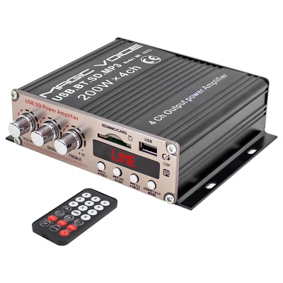 MAGICVOICE MV-6222 MINI12V 200W 4 ΚΑΝΑΛΙΩΝ