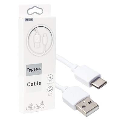 CABLE USB -TYPE-C 1.5m 2.1A 18848