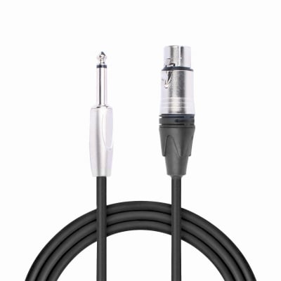 ΚΑΛΩΔΙΟ CANON Θηλυκό σε Μονόφωνο Jack 6.3mm 10m