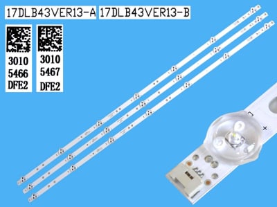 LED Backlight 17DLB43VER13 big jack set-3 tape
