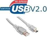 ΚΑΛΩΔΙΟ USB - Μίνι USB 5 ακίδων 1,5 μ. FK30634